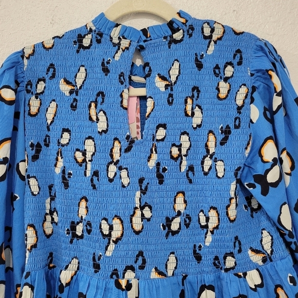 Briton Court Carolina Smocked Mini Dress, Sz M NWT - Picture 5 of 12